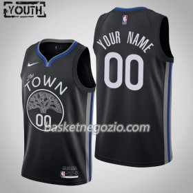 Canotte Bambino Golden State Warriors Personalizzate 2019-20 Nike City Edition Swingman